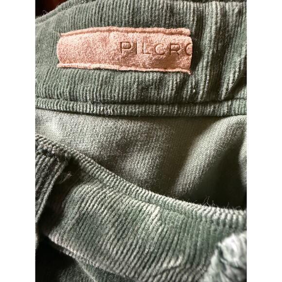Pilcro High-Rise Skinny Corduroy Pants, Green, Size 28 - Picture 5 of 7